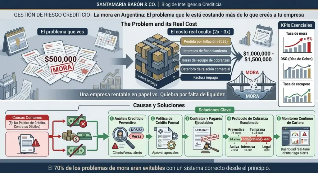 mora en Argentina